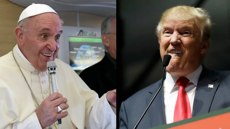 Papa Franjo: 'Ne osuđujem Trumpa, no u Vatikanu ću s njime biti potpuno iskren'