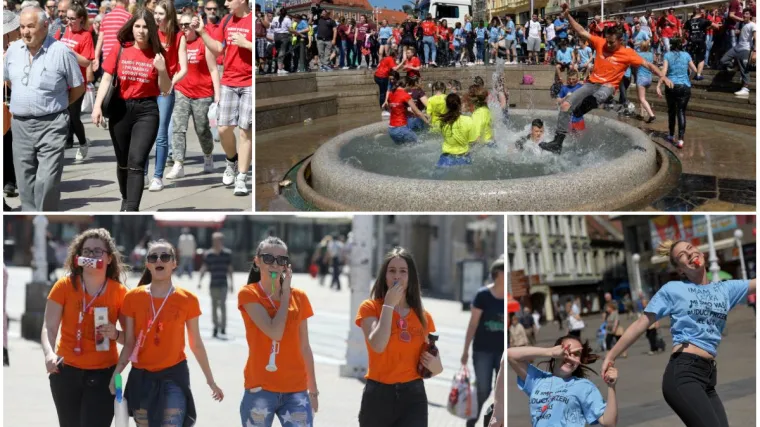 Počeo najveći tulum srednjo&scaron;kolaca, pogledajte kako izgleda ludnica na glavnom trgu