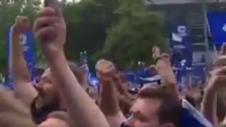 Navijači HSV-a napravili spektakl uoči najvažnije utakmice sezone