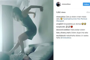 Nives objavila urnebesnu snimku 'kiropraktike', nadamo se da je sestra preživjela