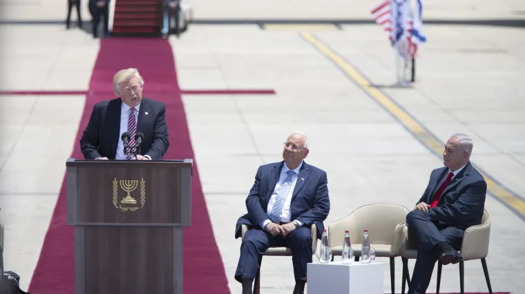 Trump u Izraelu: Imamo 'rijetku mogućnost' za mir, ali samo ako surađujemo