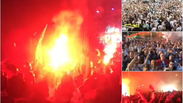 Rijeka i čitav Kvarner su gorjeli, slavilo se do dugo u noć! Ovi prizori upravo obilaze Hrvatsku