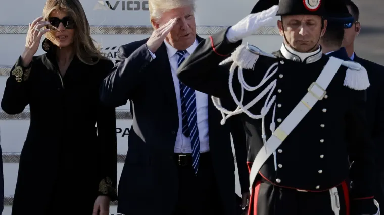 Trump stigao u Rim na susret s papom Franjom