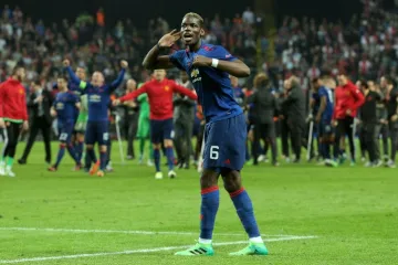 OVAKO SLAVI MANCHESTER UNITED: Mourinho na rukama, igrači u transu