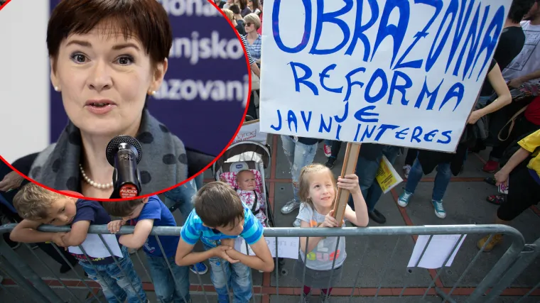 Kako je počela kurikularna reforma bolje da nikad i ne zavr&scaron;i: Jokićeva nasljednica protiv prosvjednika