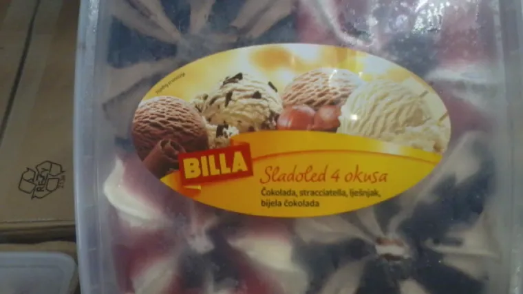 Ministarstvo naredilo povlačenje ovog sladoleda, može sadržavati 'strano tijelo'