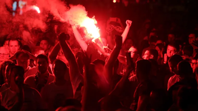 Rijeka je ponovno gorjela: pogledajte kako se na Kvarneru slavila dvostruka kruna!