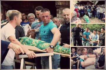 Pokopan maleni Denis (3), dječak kojeg je u Puli ubila njegova vlastita majka