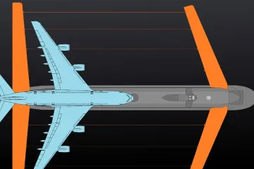 Grade nuklearnu podmornicu s golemim 'krilima', dvostruko veću od Airbusa A380