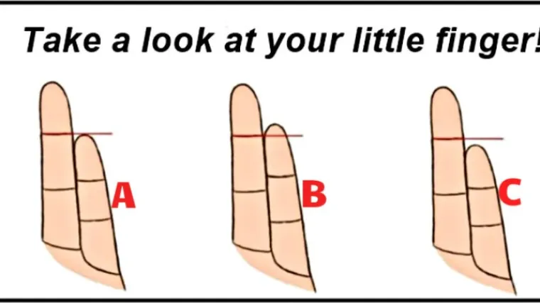 Pogledajte svoj mali prst i doznajte kakav ste tip osobe