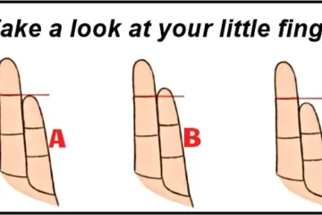 Pogledajte svoj mali prst i doznajte kakav ste tip osobe