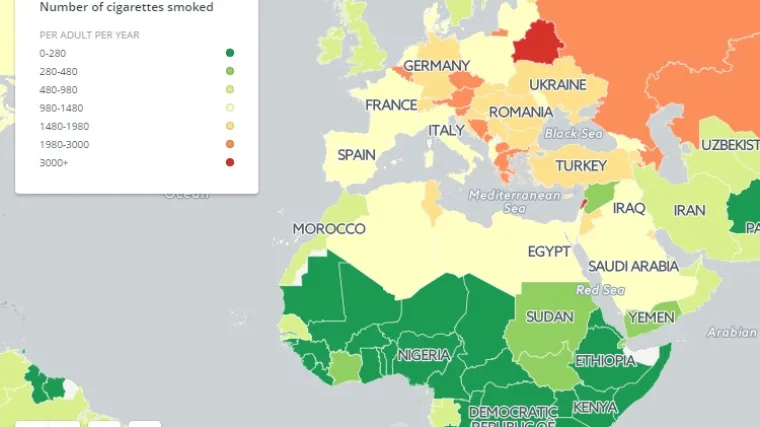 Probajte pogoditi na kojem se mjestu liste nalazi Hrvatska