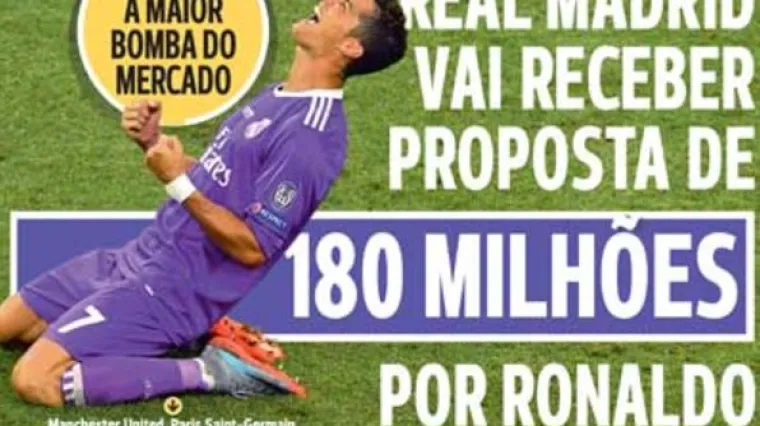 'Na Realovu adresu stiže ponuda od 180 milijuna za Ronalda i to od ovih kubova'