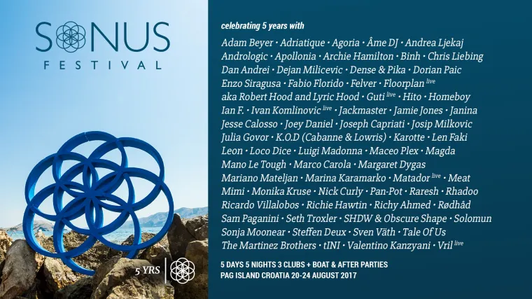 Više od 60 imena svjetske elektroničke glazbe dolazi na Pag u kolovozu