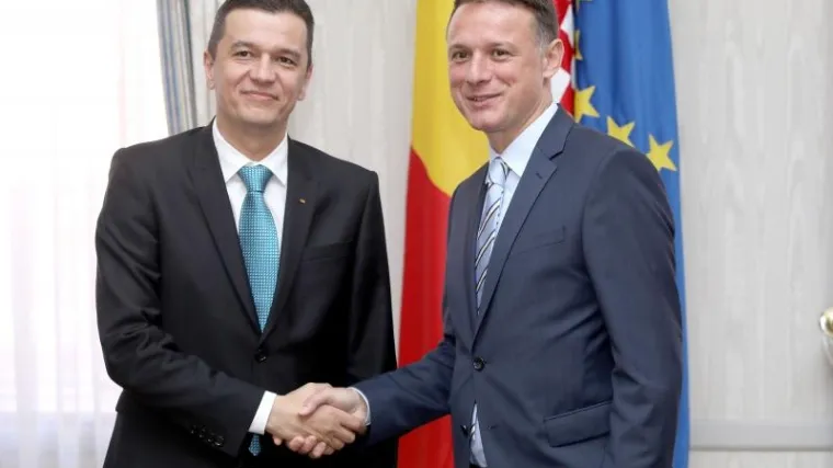 Jandroković primio rumunjskog premijera Grindeanua:  jačanje gospodarske suradnje
