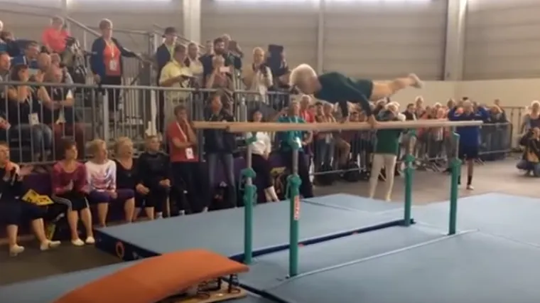 Najstarija gimnastičarka na svijetu: ima 91 godinu, a i dalje izvodi gimnastičke vratolomije