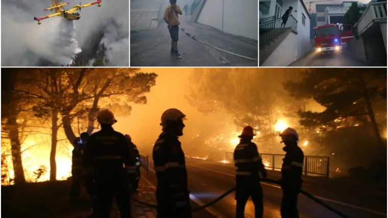 Vatrogascima pomaže kanader, stiže 150 vojnika