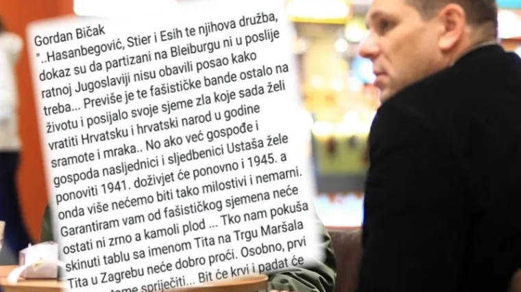 Zbog Trga Maršala Tita prijetio Esih, Hasanbegoviću i Stieru