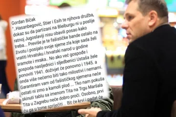 Zbog Trga Maršala Tita prijetio Esih, Hasanbegoviću i Stieru