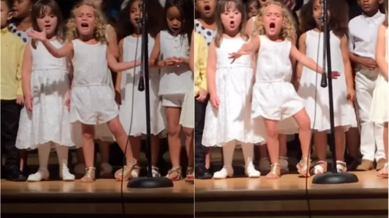 Ova 4-godi&scaron;njakinja je potpuno razvalila Moaninu pjesmu na vrtićkom nastupu i sad nam je nova inspiracija