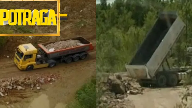 Kamere Potrage ekskluzivno snimile odlaganje stotina tona otpada uz Savski nasip u vodoza&scaron;titnom području