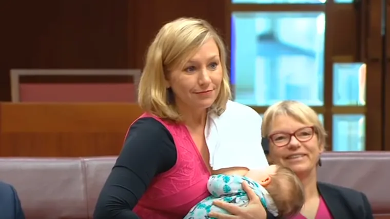 Australska političarka dojila kćerkicu u parlamentu za vrijeme zastupanja