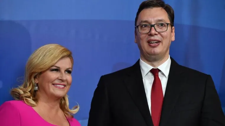 Vučić: 'Sretan sam ako mi je Kolinda Grabar-Kitarović ukrala show'
