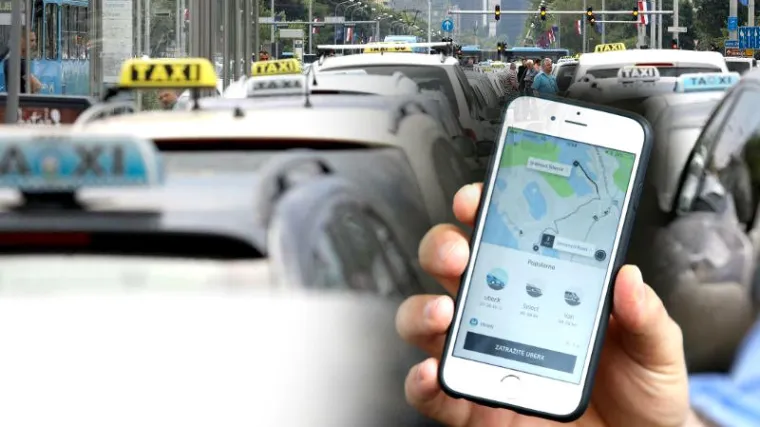 Taksisti glumili Uberove mu&scaron;terije, pozvali vozača pa ga prebili. Prijetili da će mu prerezati grkljan!