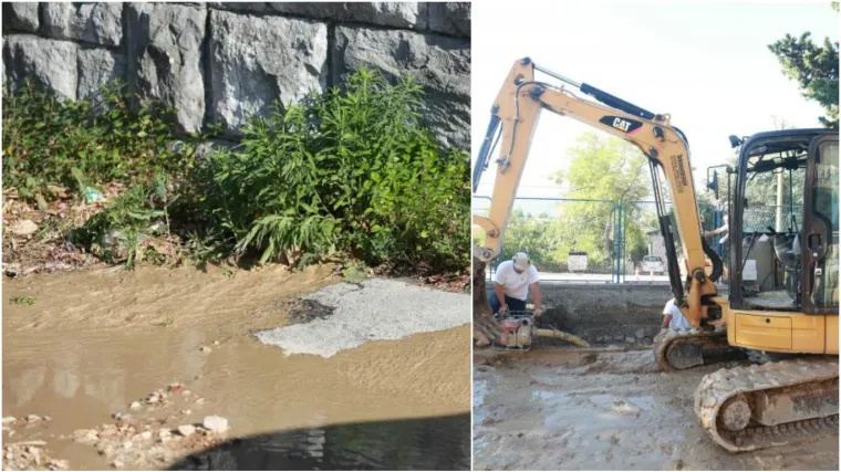 U Splitu pukla tlačna cijev, dio grada bez vode