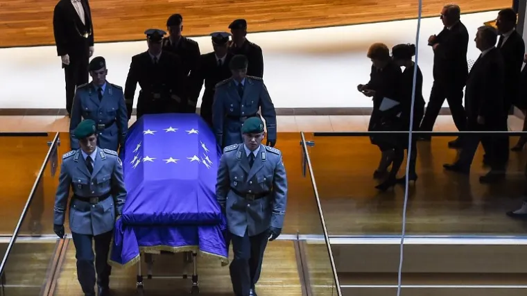 Svjetski lideri u Strasbourgu se oprostili od Helmuta Kohla