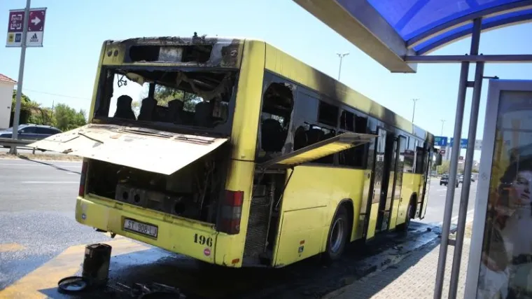 Split: Planuo autobus kraj benzinske postaje, očevid u tijeku