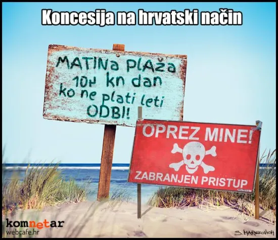 'Nećete na moju plažu, niste ni prije!'