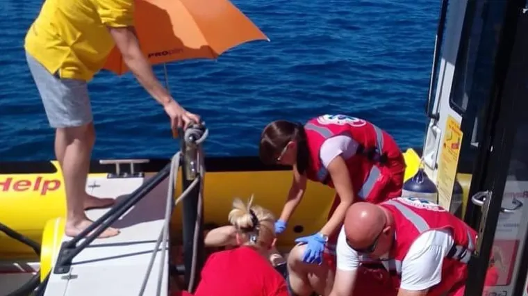 'Slovačkog turista pokosio gliser, ležao je na palubi obliven krvlju'