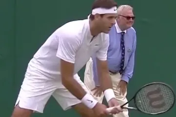 Ovdje je dokaz, posao linijskog suca može biti jedan od opasnijih