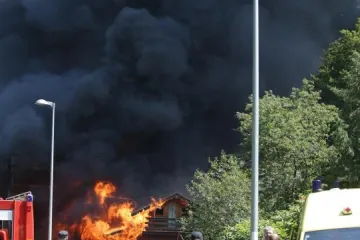 DJELATNICI JELENOVCA U &Scaron;OKU: Bježali su pred vatrenom stihijom koja je gutala sve pred sobom