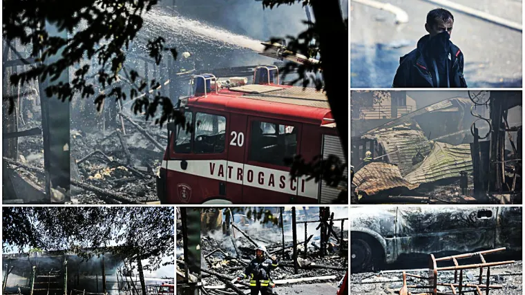 U jednom su trenutku bili ozbiljno ugroženi, sportski centar sada je zgari&scaron;te...