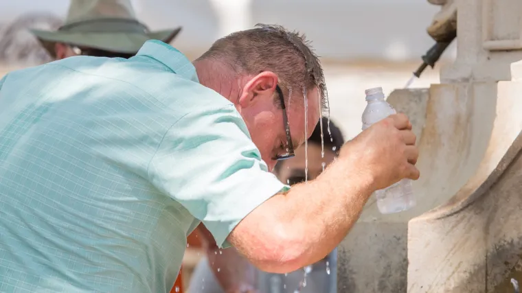 Paklene vrućine u Hrvatskoj - temperature i do 37 u hladu: sutra u Slavoniji jo&scaron; i toplije