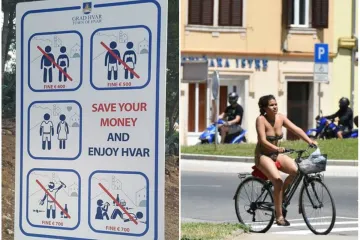 Kreće borba protiv raskalašenih turista - bit će kazni za one koji se ne znaju ponašati