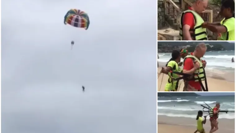 Australski turist poginuo tijekom parasailinga, njegova supruga je sve snimila
