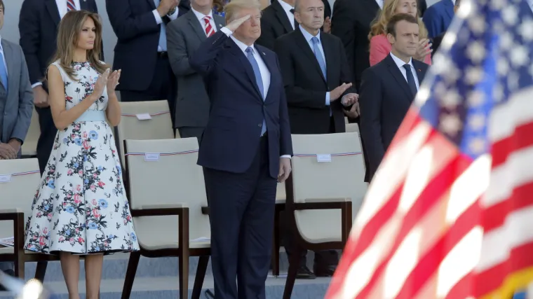 Mimohod u povodu Dana Bastilje: Trump uživao u povorci, kaže da odnosi s Francuskom nikad nisu bili jači