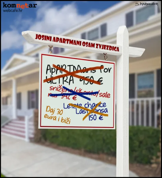 Kako izgleda cjenkanje za apartmane u Splitu