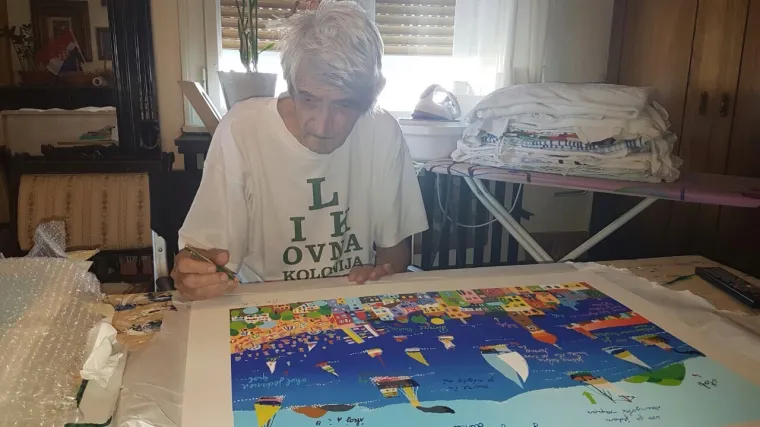 Umro riječki slikar Vjekoslav Vojo Radoičić