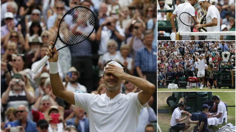 Veliki &Scaron;vicarac osmi put osvojio Wimbledon, Hrvat je plakao zbog bolova