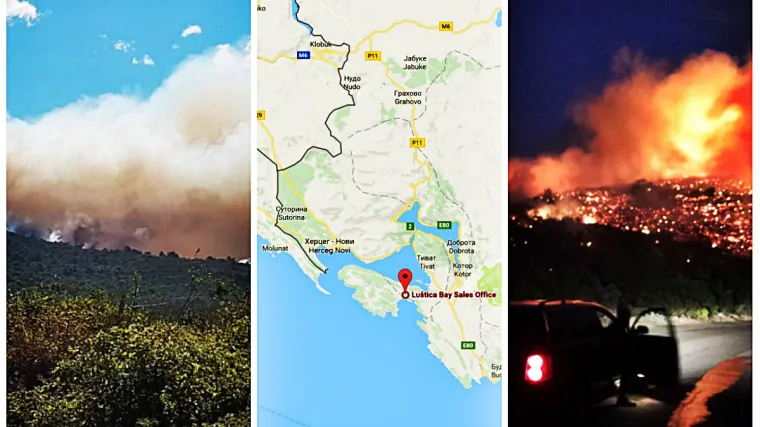 Vatreni jezici dosežu 30 metara, gore i kuće