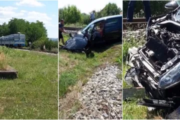Putnički vlak naletio na automobil, iz Njemačke putovali kući na godišnji