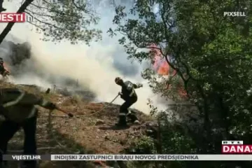 Požare herojski gasili vatrogasci, ali i mještani: 'Bilo je jako teško, ali dali smo sve od sebe'