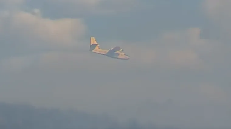 Pogledajte fascinantni i rijedak video ga&scaron;enja požara iz kabine kanadera