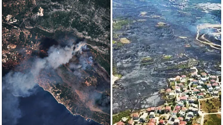 Pogledajte koliki je dio Dalmacije zaista zahvaćen