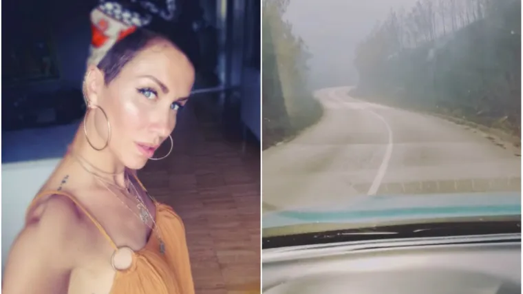 Splitska glumica objavila zastra&scaron;ujući video opožarenog područja