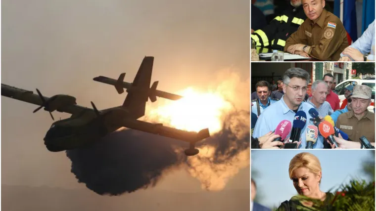 'Požar nije pod kontrolom, na ovako velikom području vatra će izbijati danima'